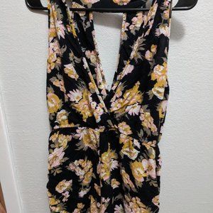 Band of Gypsies romper Size L 100%viscose